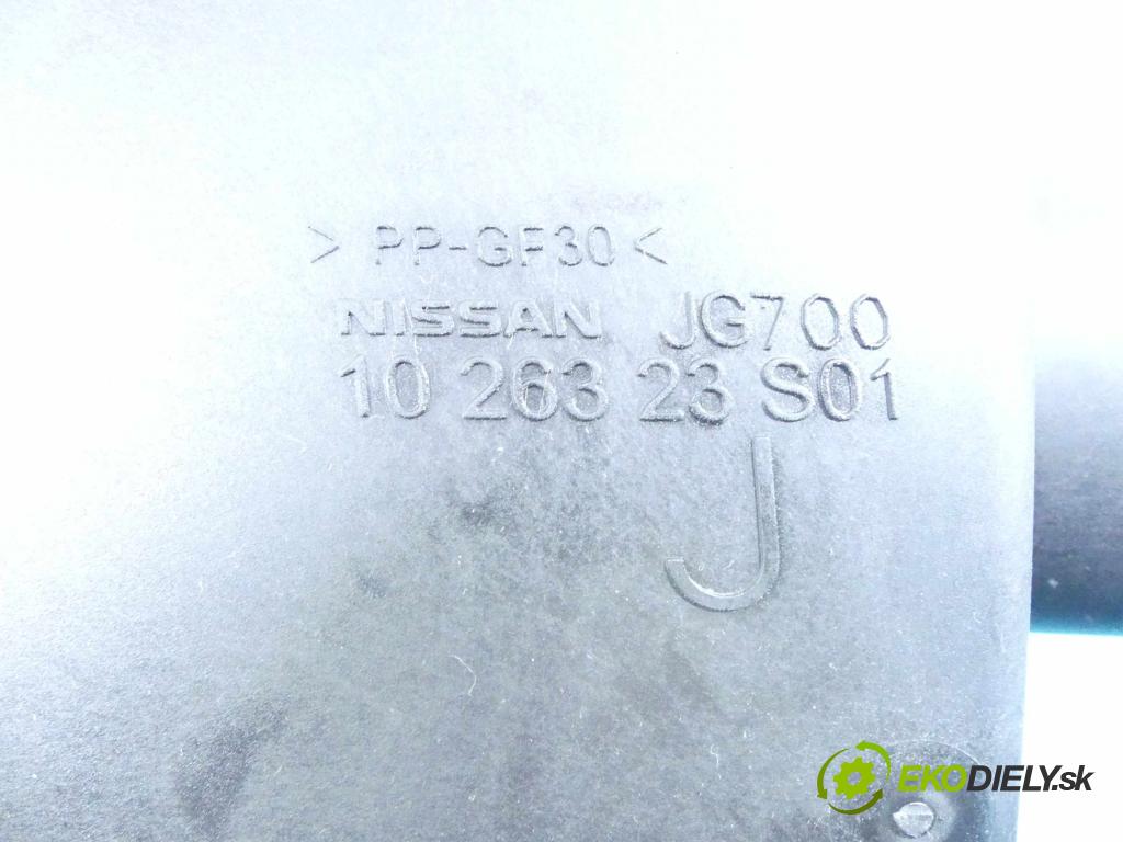 Nissan X-trail II 2008-2013 2.0 dci 150 hp automatic 110 kW 1995 cm3 5- obal filtra vzduchu 1026323S01 (Kryty filtrů)