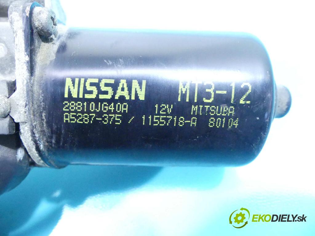 Nissan X-trail II 2008-2013 2.0 dci 150 hp automatic 110 kW 1995 cm3 5- motor stěračů přední 28810JG40A