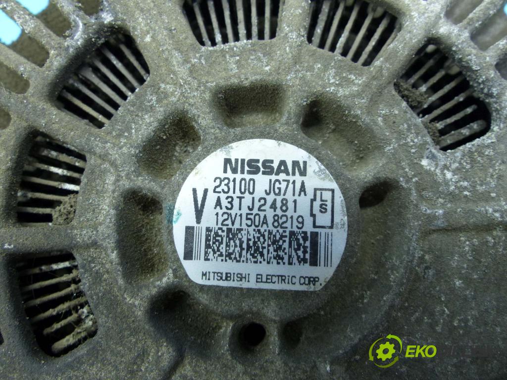 Nissan X-trail II 2008-2013 2.0 dci 150 HP automatic 110 kW 1995 cm3 5- Alternator 23100JG71A (Alternátory)