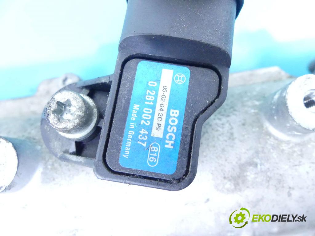 Opel Vectra C 2002-2008 1.9 cdti 150 HP manual 110 kW 1910 cm3 5- zvod nasávací 0281002437 (Sacie potrubia)