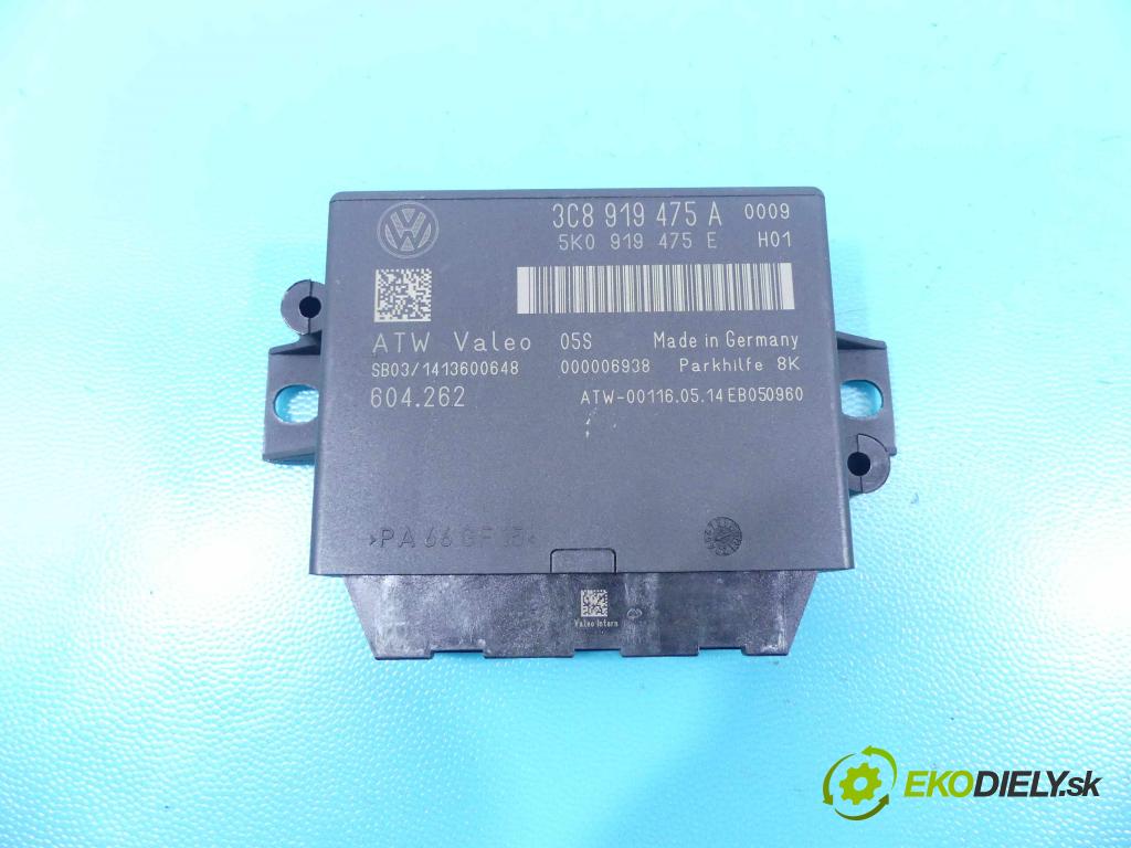 Vw Passat CC 2008-2016 2.0 tdi 140 HP manual 103 kW 1968 cm3 4- modul riadiaca jednotka 3C8919475A (Ostatné)