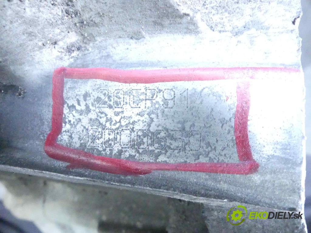 Peugeot 206 1.6 16v 109 hp manual 80 kW 1587 cm3 3- převodovka stupňová manual 20CP91