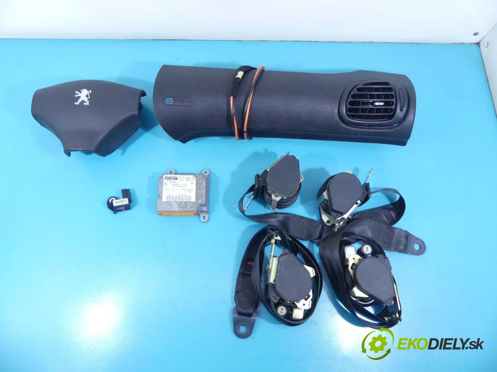 Peugeot 206 1.6 16v 109 HP manual 80 kW 1587 cm3 3- airbag vzduchové