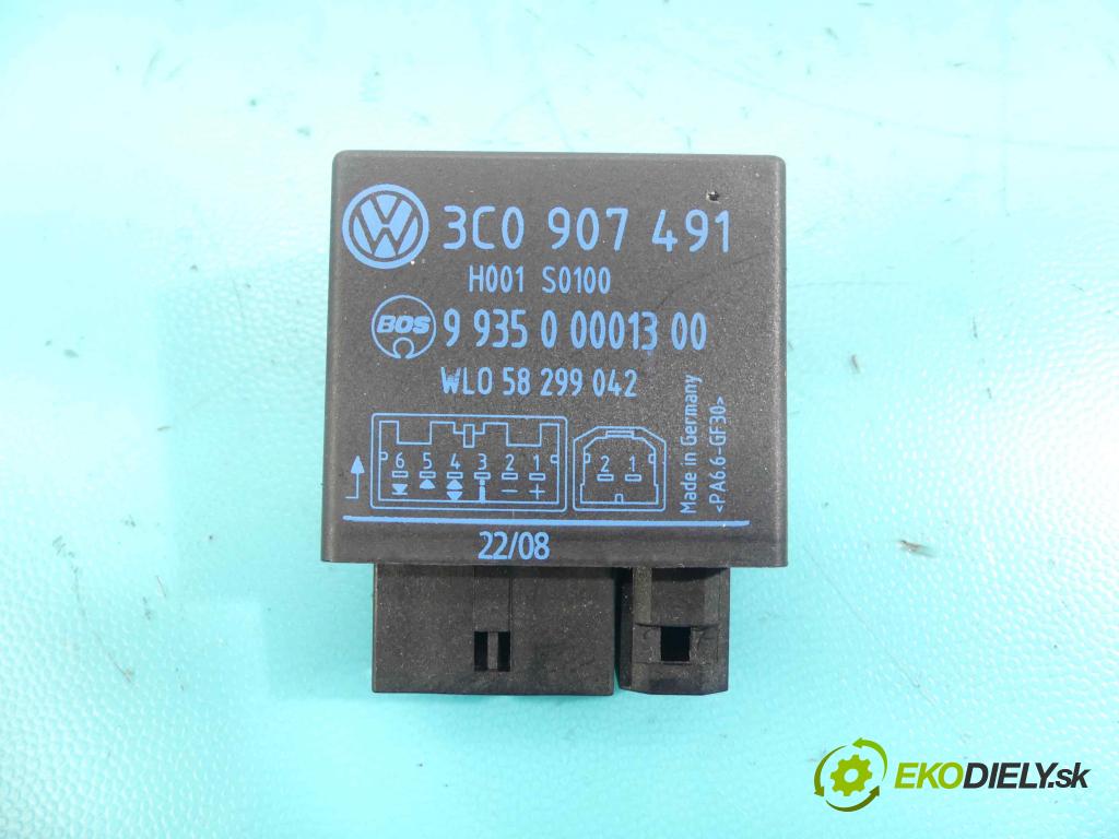 Vw Passat CC 2008-2016 2.0 tdi 140 HP manual 103 kW 1968 cm3 4- modul riadiaca jednotka 3C0907491 (Ostatné)