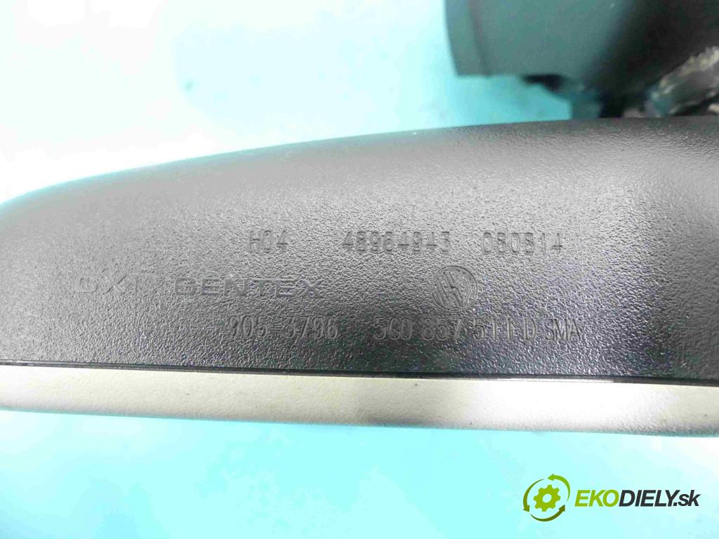 Skoda Octavia III 2013- 1.6 tdi 105 HP automatic 77 kW 1598 cm3 5- zrkadlo uvnitř: 5G0857511D (Spätné zrkadlá vnútorné)