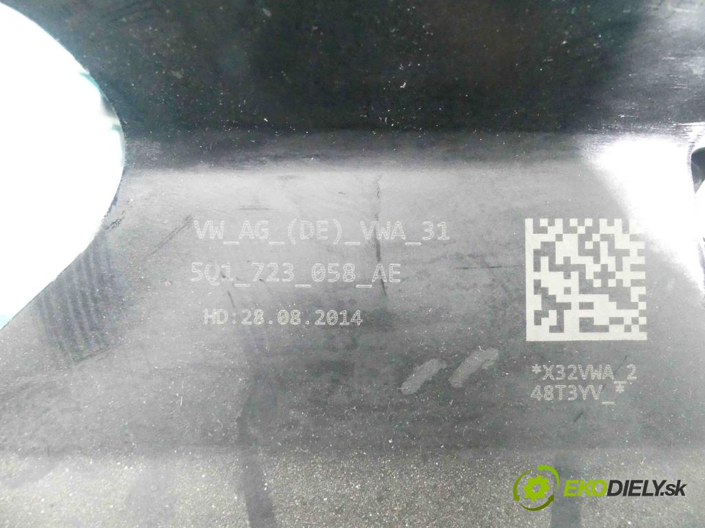 Skoda Octavia III 2013- 1.6 tdi 105 HP automatic 77 kW 1598 cm3 5- pedále 5Q1723058AE (Pedále)