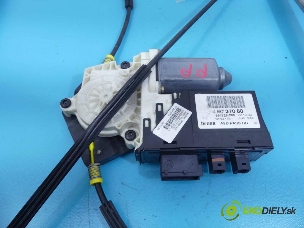 Lancia Phedra 2002-2010 2.0 16v 136hp manual 100 kW 1997 cm3 5- mechanismus stahování přední pravý 1488737080