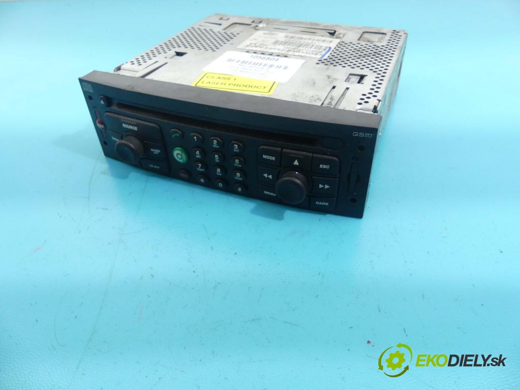 Lancia Phedra 2002-2010 2.0 16v 136 HP manual 100 kW 1997 cm3 5- Radio továreň: 14966390XT