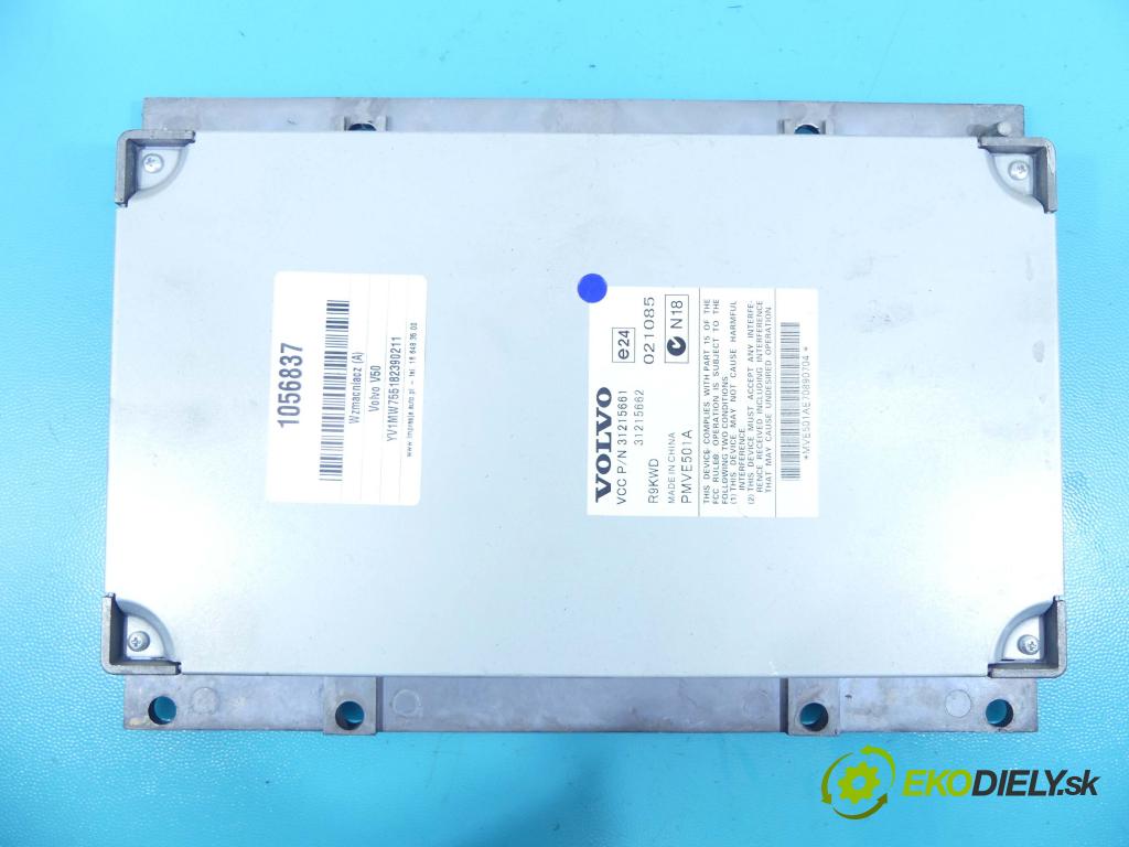 Volvo V50 2.0d 136 HP manual 100 kW 1997 cm3 5- Zesilovač: 31215661 (Zosilňovače)