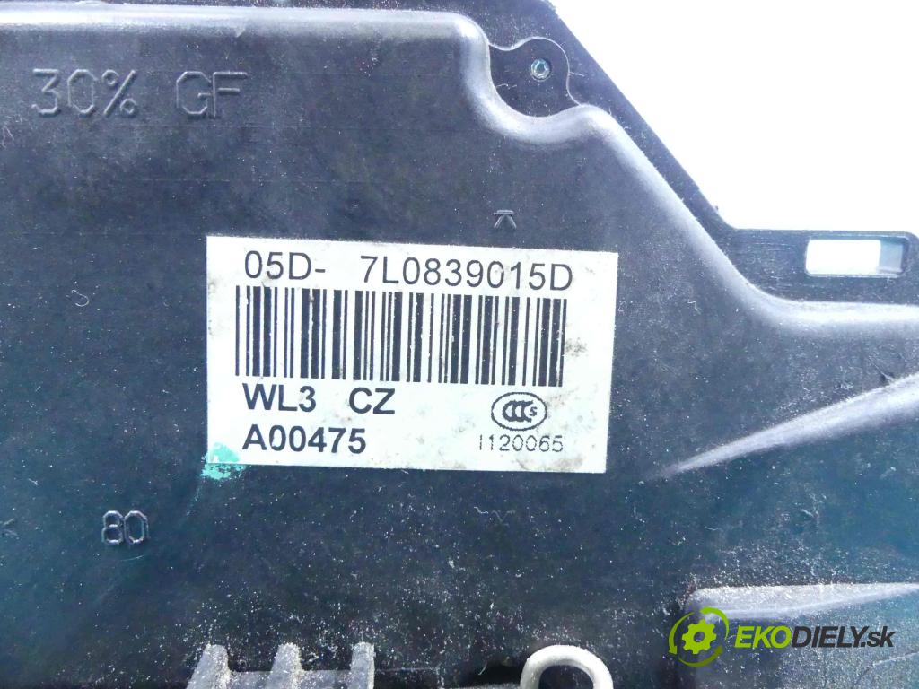 Skoda Octavia II 2004-2013 1.9 tdi 105 hp manual 77 kW 1896 cm3 5- zámek zadní levý