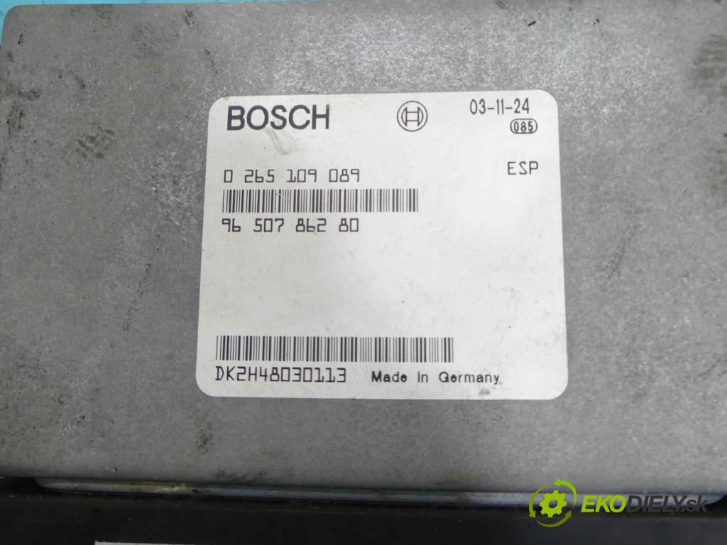 Peugeot 406 2.2 hdi 133 HP manual 98 kW 2179 cm3 2- modul riadiaca jednotka 0265109089 (Ostatné)