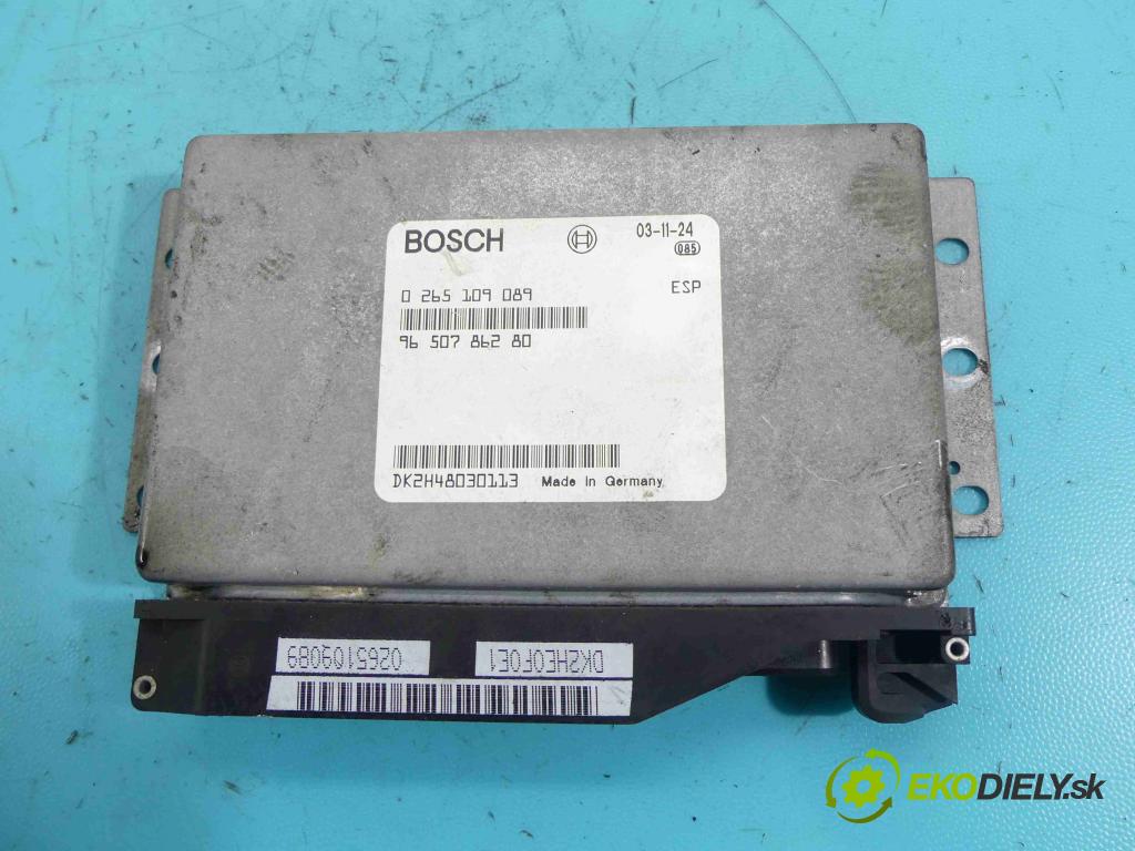 Peugeot 406 2.2 hdi 133 HP manual 98 kW 2179 cm3 2- modul riadiaca jednotka 0265109089 (Ostatné)