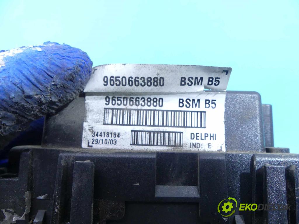 Lancia Phedra 2002-2010 2.0 16v 136 HP manual 100 kW 1997 cm3 5- modul riadiaca jednotka 9650663880 (Ostatné)
