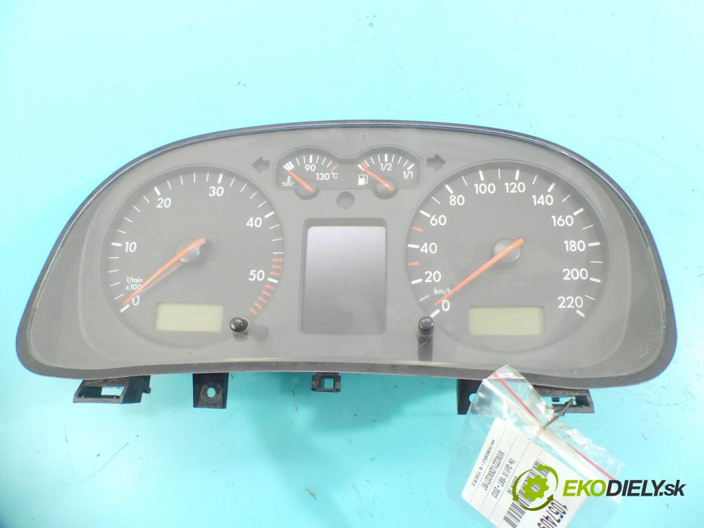 Vw Golf IV 1997-2003 1.9 tdi 110 hp automatic 81 kW 1896 cm3 3- Přístrojová deska 1J0919991B (Přístrojové desky, displeje)