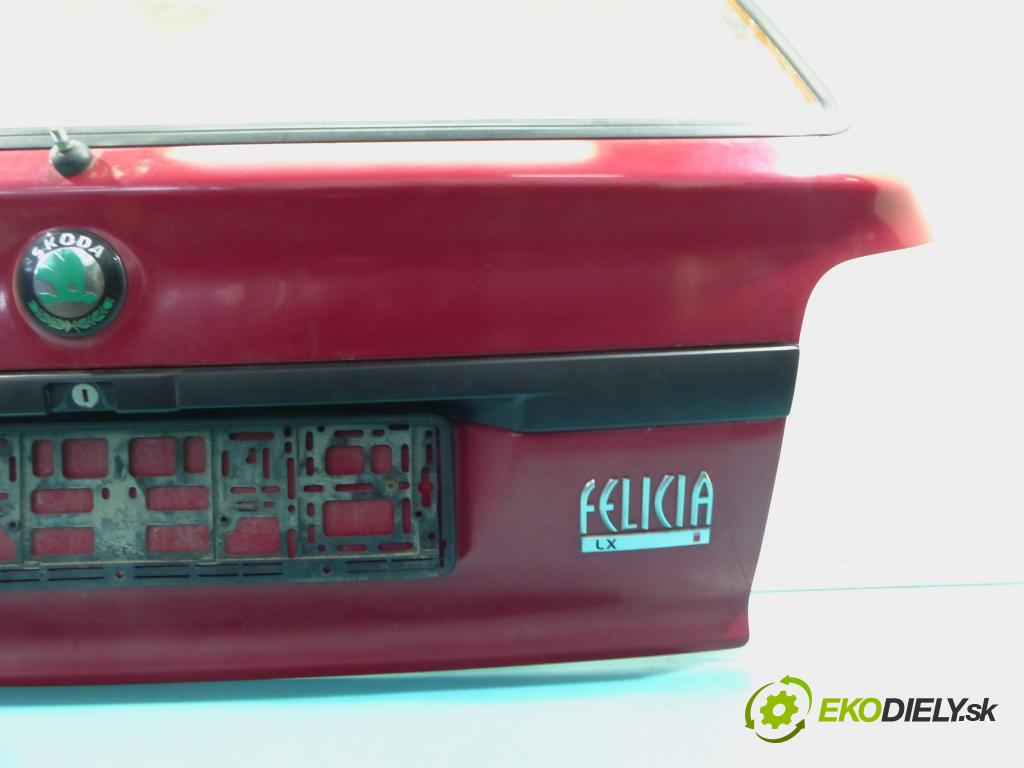 Skoda Felicia 1.3 mpi 68 HP manual 50 kW 1289 cm3 5- zadna kufor  (Zadné kapoty)