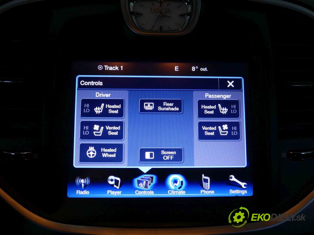Lancia Thema II 2011-2014 3.0 CRD 239KM automatic 176 kW 2987 cm3 4- Zobrazit: 05064632AH (Prístrojové dosky, displeje)