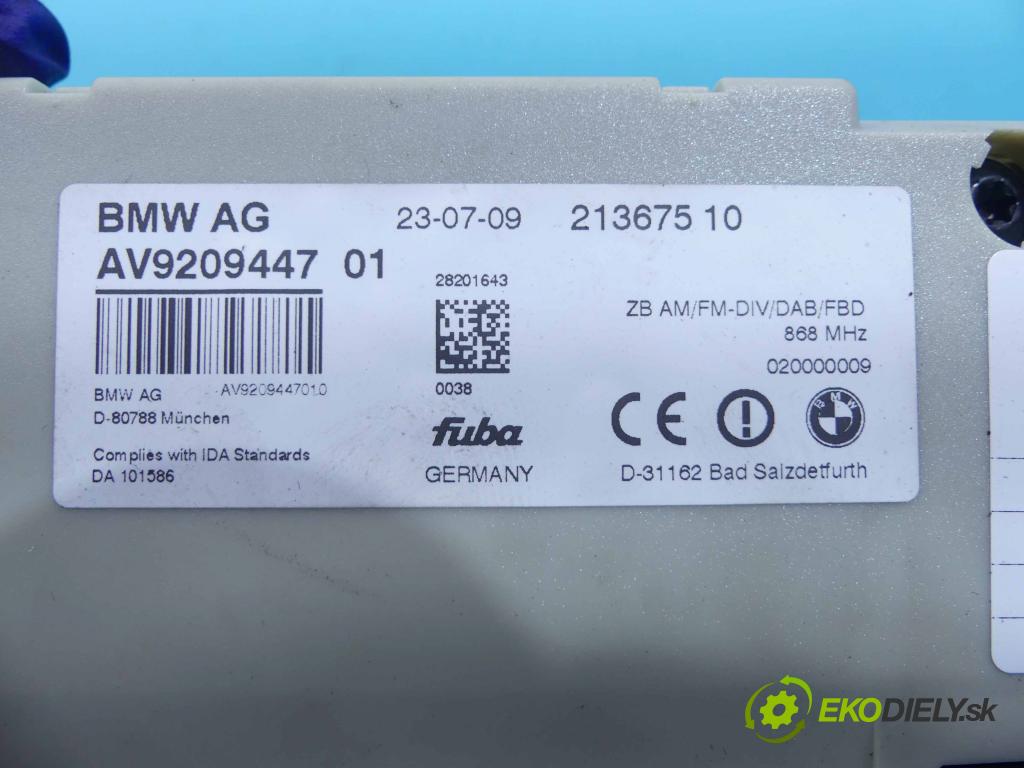 Bmw 7 F01 2008-2015 4.4 V8 XDrive: 408KM automatic 300 kW 4395 cm3 4- modul riadiaca jednotka 9209447 (Ostatné)