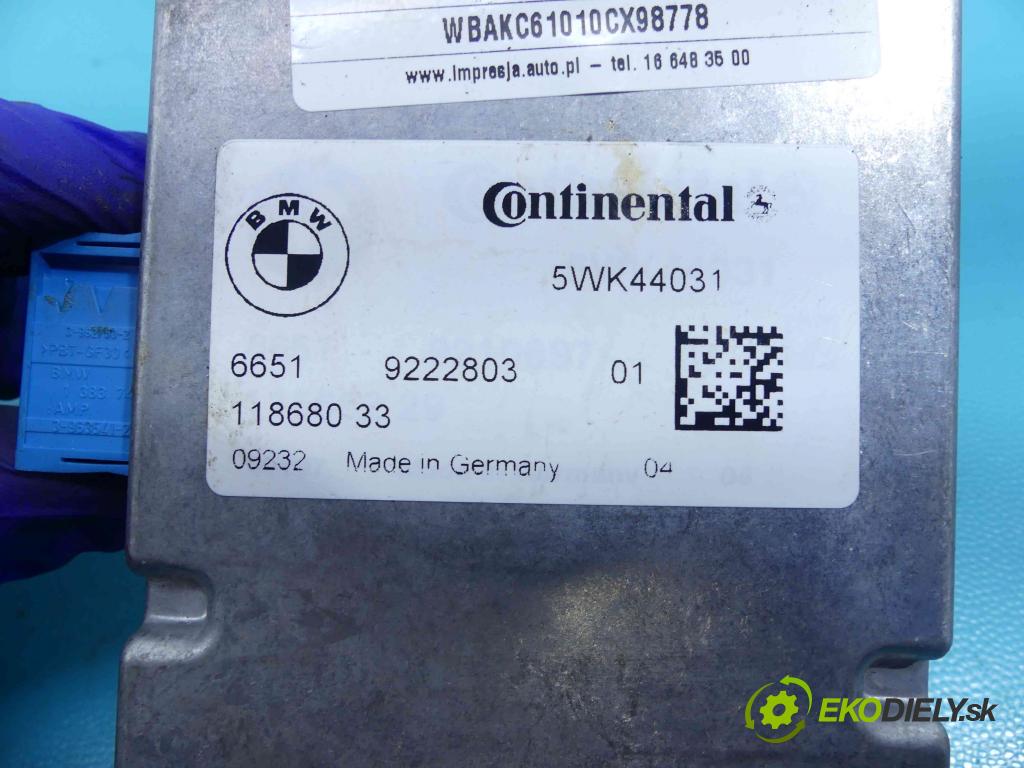 Bmw 7 F01 2008-2015 4.4 V8 XDrive: 408KM automatic 300 kW 4395 cm3 4- modul riadiaca jednotka 9222803 (Ostatné)