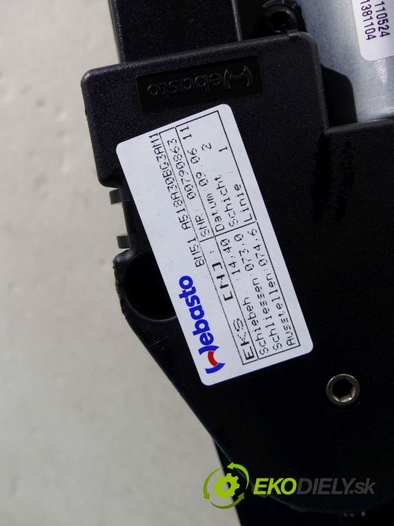 Ford Focus Mk3 2010-2018 1.6 tdci 95 HP manual 70 kW 1560 cm3 4- Střešní okno: 3M51-R53508-AC (Sklá karosérie)