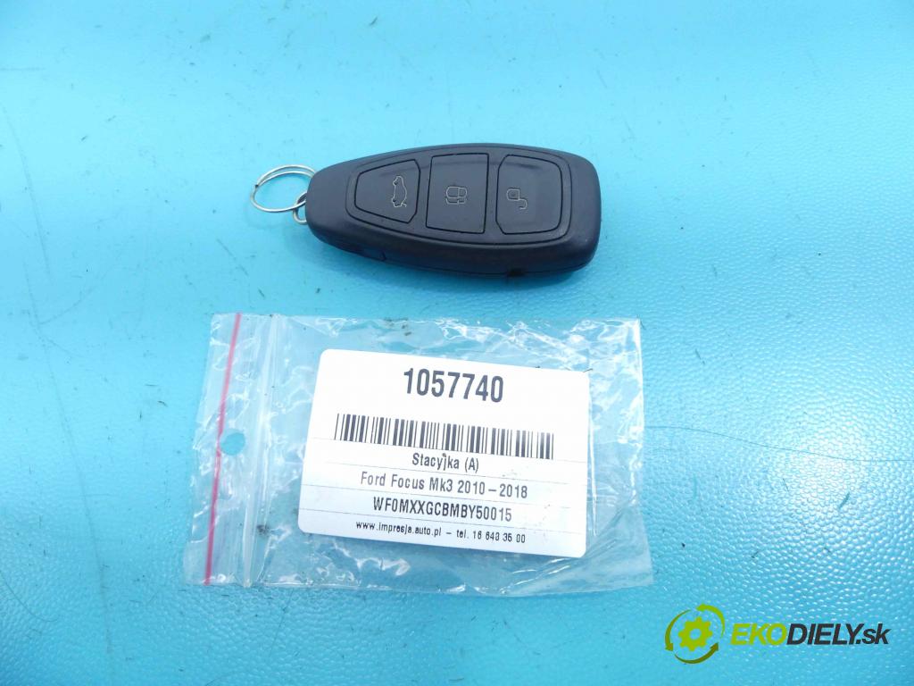 Ford Focus Mk3 2010-2018 1.6 tdci 95 HP manual 70 kW 1560 cm3 4- Spínačka  (Spínacie skrinky a kľúče)