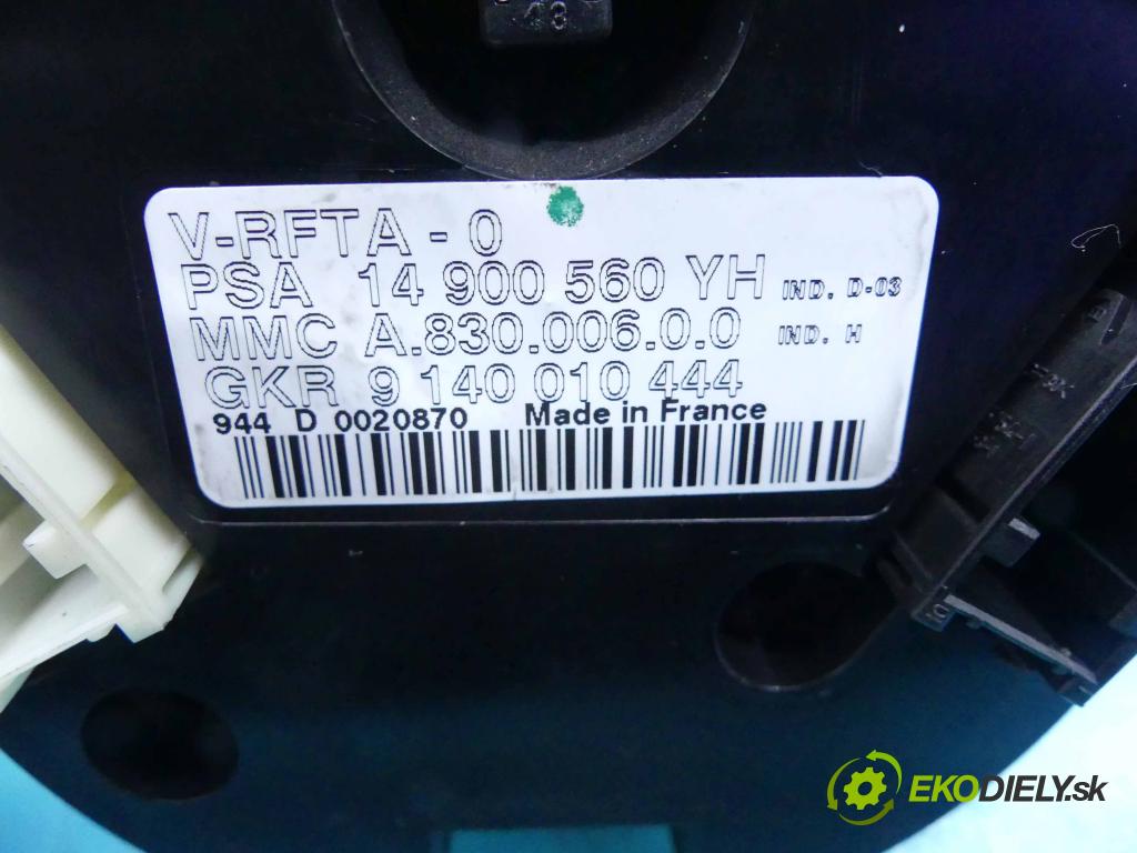 Lancia Phedra 2002-2010 2.0 16v 136 HP manual 100 kW 1997 cm3 5- panel kúrenia 14900560YH
