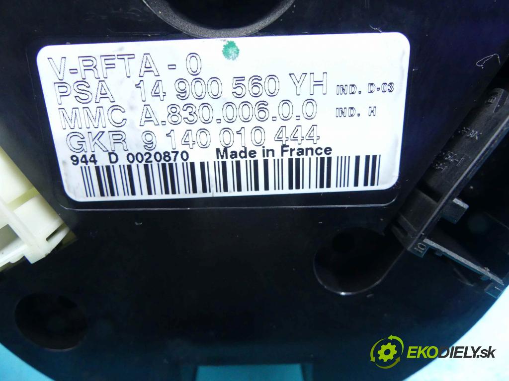 Lancia Phedra 2002-2010 2.0 16v 136 HP manual 100 kW 1997 cm3 5- panel kúrenia 14900560YH