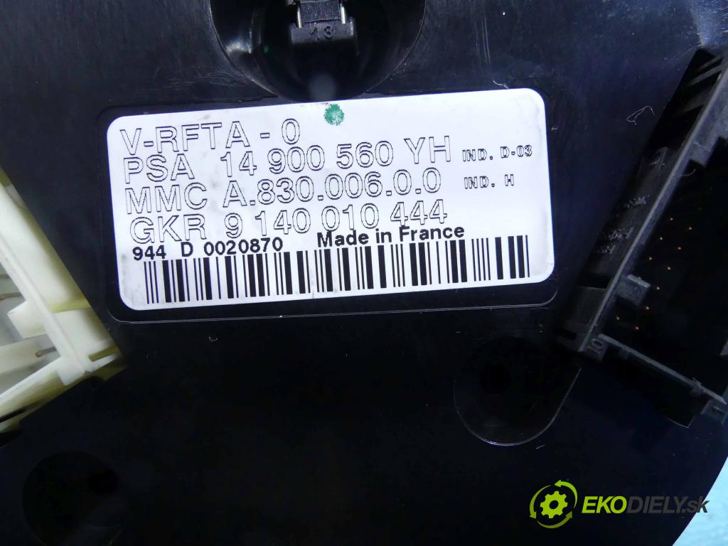 Lancia Phedra 2002-2010 2.0 16v 136 HP manual 100 kW 1997 cm3 5- panel kúrenia 14900560YH