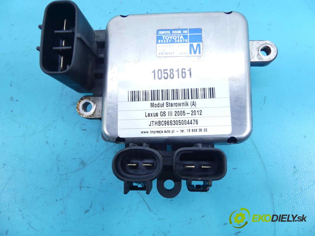 Lexus GS III 2005-2012 3.5 V6 296KM automatic 218 kW 3456 cm3 4- modul riadiaca jednotka 89257-30070 (Ostatné)