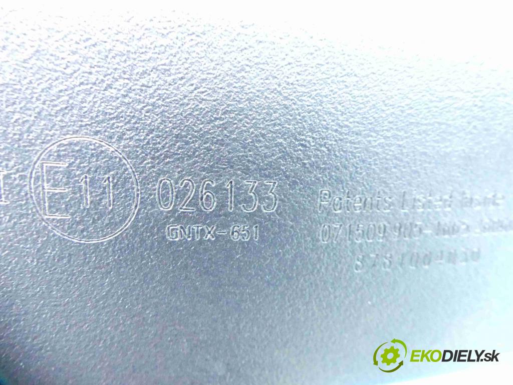 Toyota Verso 2009-2018 2.0 D4D 126 hp manual 93 kW 1998 cm3 5- zpětné zrcátko vnitřní 8781004030 (Světla vnitřní)