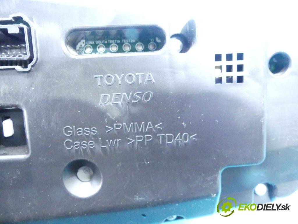 Toyota Verso 2009-2018 2.0 D4D 126 hp manual 93 kW 1998 cm3 5- Přístrojová deska 83800-0F070 (Přístrojové desky, displeje)