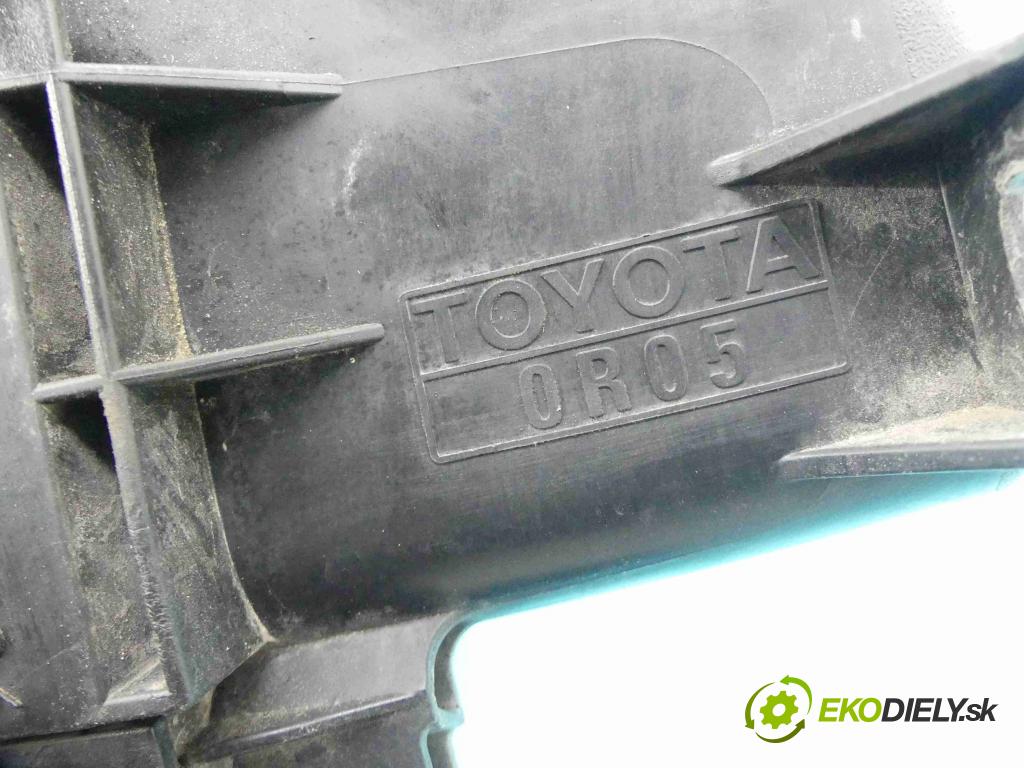 Toyota Verso 2009-2018 2.0 D4D 126 hp manual 93 kW 1998 cm3 5- obal filtra vzduchu  (Kryty filtrů)