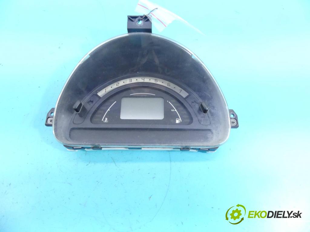 Citroen C3 Pluriel 2003-2010 1.6 16v 109 HP automatic 80 kW 1587 cm3 3- prístrojovka/ budíky 9650735480 (Prístrojové dosky, displeje)