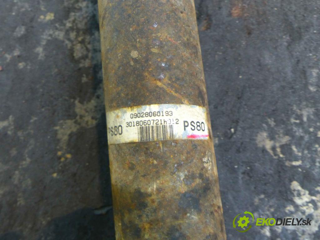 Lexus GS III 2005-2012 3.5 V6 296KM automatic 218 kW 3456 cm3 4- Hřídel: jízda:  (Kardaňové hriadele)