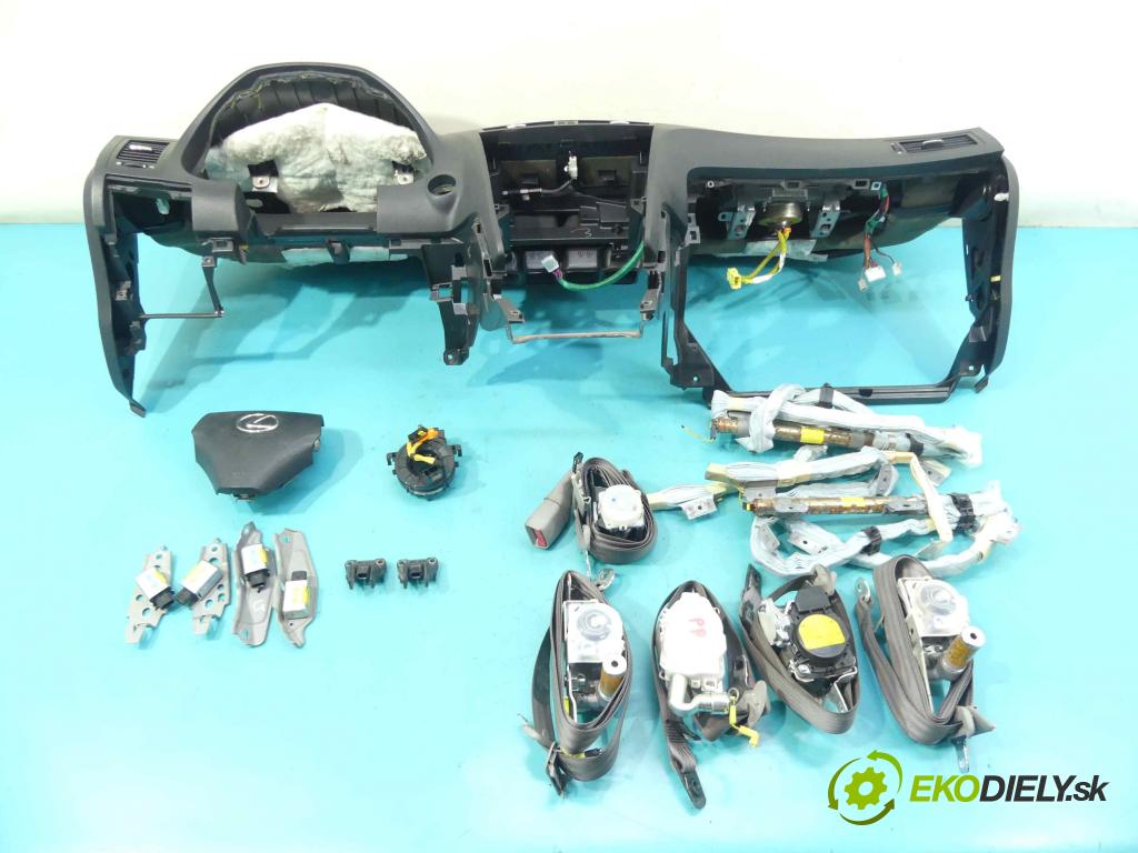 Lexus GS III 2005-2012 3.5 V6 296KM automatic 218 kW 3456 cm3 4- kokpit,pristrojová doska rozdeľovacia 