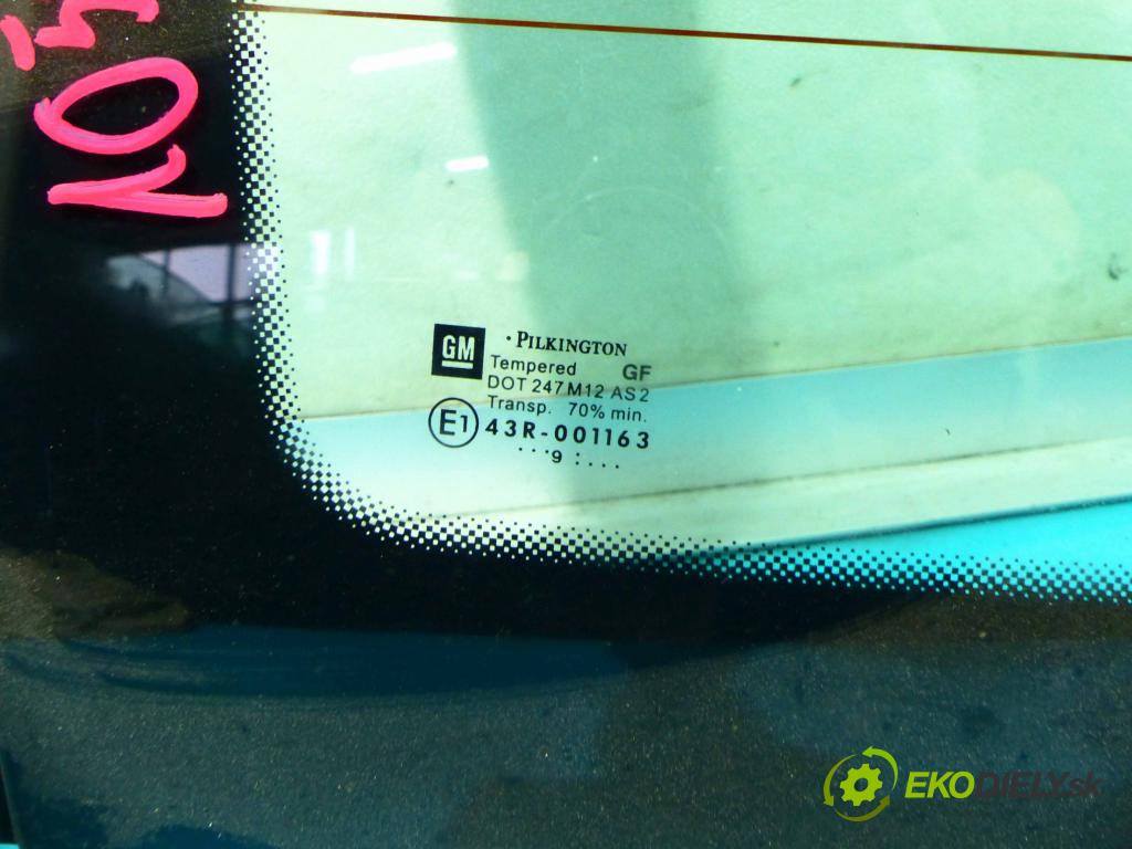 Opel Astra III 2004-2014 1,3.0 cdti 90 hp manual 66 kW 1248 cm3 4- sklo zadní  (Okna zadní)