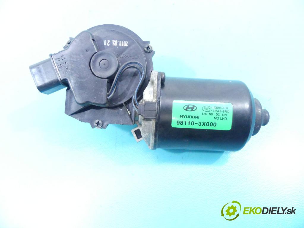 Hyundai Elantra V 2010-2016 1.6 GDI 132 hp manual 97 kW 1591 cm3 4- motor stěračů přední 98110-3X000