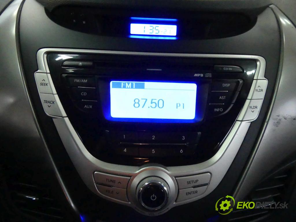 Hyundai Elantra V 2010-2016 1.6 GDI 132  HP manual 97 kW 1591 cm3 4- Radio továreň: 96170-3X600