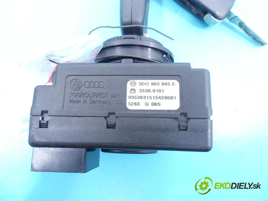 Vw Touareg 2002-2010 3.0 tdi V6 224hp automatic 165 kW 2967 cm3 5- Spínačka 3D0905865E (Spínacie skrinky a kľúče)