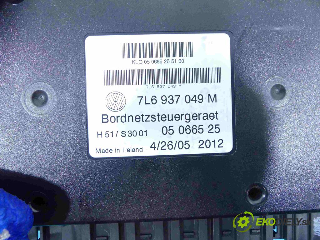 Vw Touareg 2002-2010 3.0 tdi V6 224hp automatic 165 kW 2967 cm3 5- modul riadiaca jednotka 7L6937049M (Ostatné)