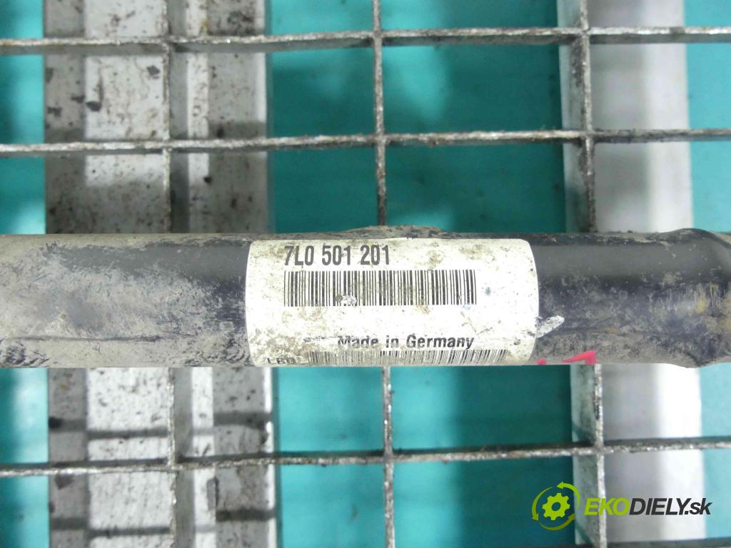 Vw Touareg 2002-2010 3.0 tdi V6 224hp automatic 165 kW 2967 cm3 5- poloos ľavé 7L0501201 (Poloosy)