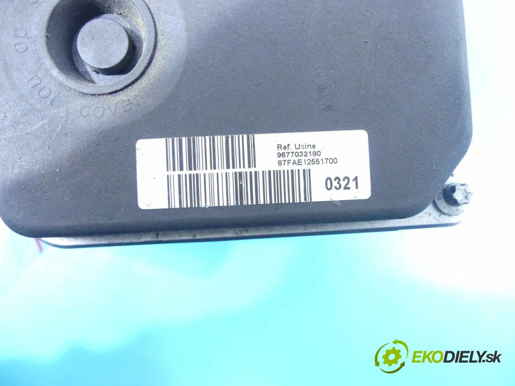 Peugeot 508 2010-2018 2.0 hdi 163 HP manual 120 kW 1997 cm3 4- čerpadlo abs 9677032180 (Pumpy ABS)