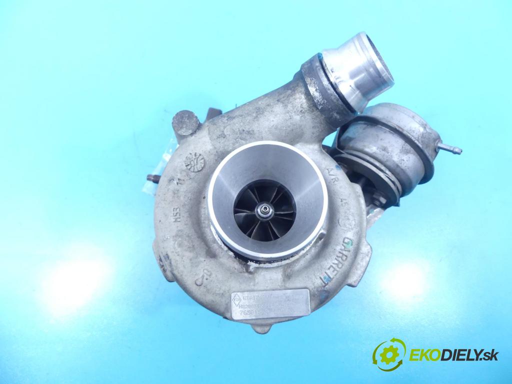 Renault Laguna III 2007-2015 2.0 dci 131 HP manual 96 kW 1995 cm3 5- turbodúchadlo, turbo 765015-4 (Turbodúchadlá (kompletné))