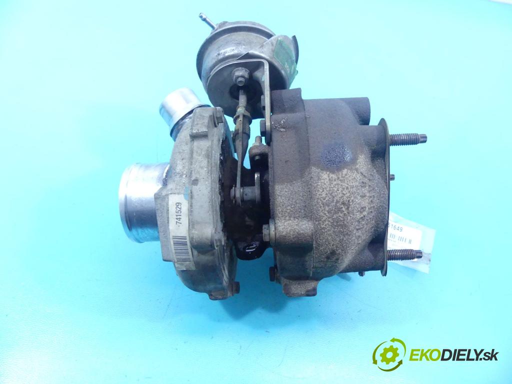 Renault Laguna III 2007-2015 2.0 dci 131 HP manual 96 kW 1995 cm3 5- turbodúchadlo, turbo 765015-4 (Turbodúchadlá (kompletné))