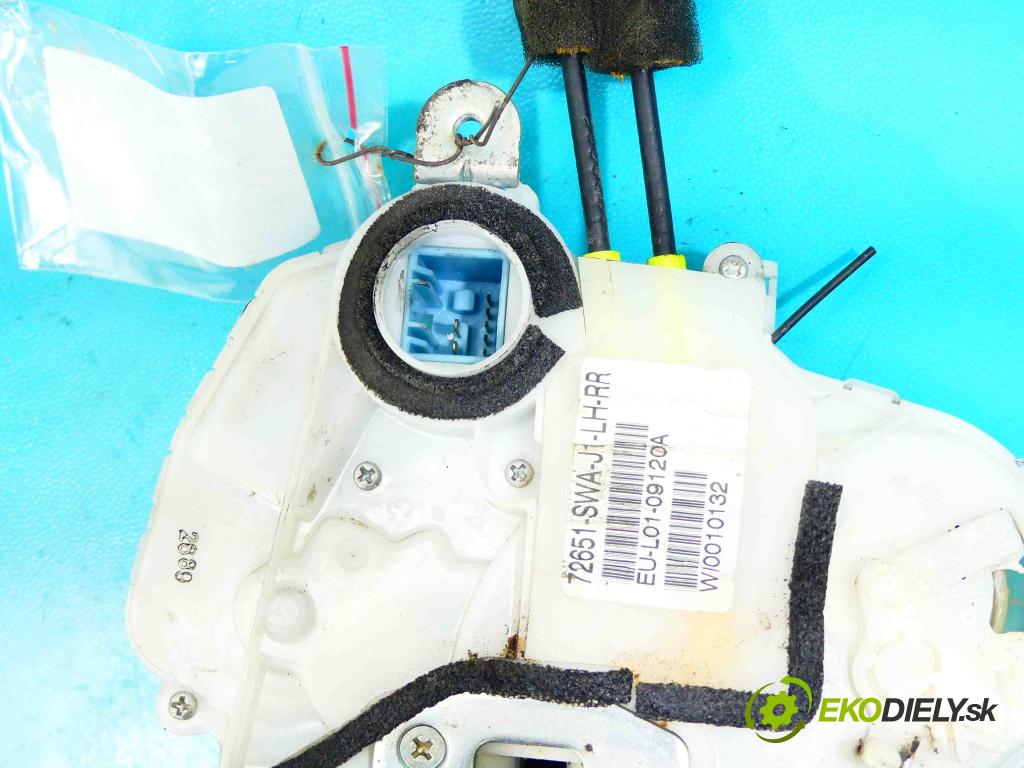 Honda CR-V III 2006-2011 2.0 16v 150 hp automatic 110 kW 1997 cm3 5- zámek zadní levý 72651-SWA-J1-LH-RR