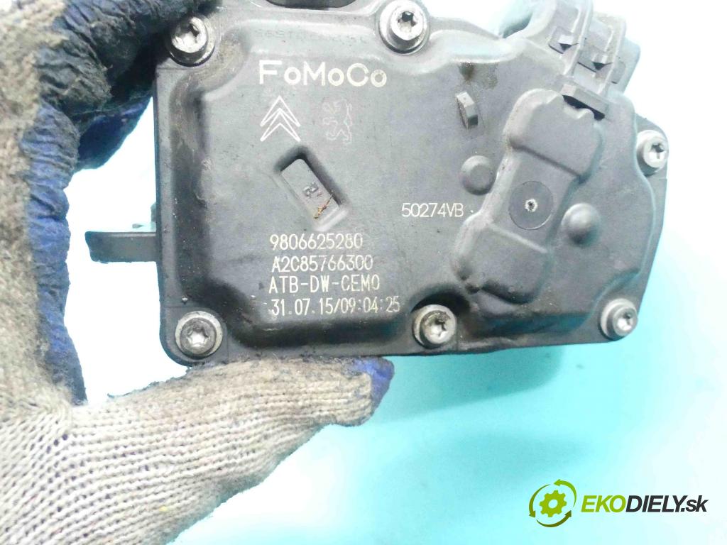 Citroen C4 Picasso II 2013-2019 2.0 hdi 150 HP automatic 110 kW 1997 cm3 5- klapka 9806625280 (Škrtiace klapky)