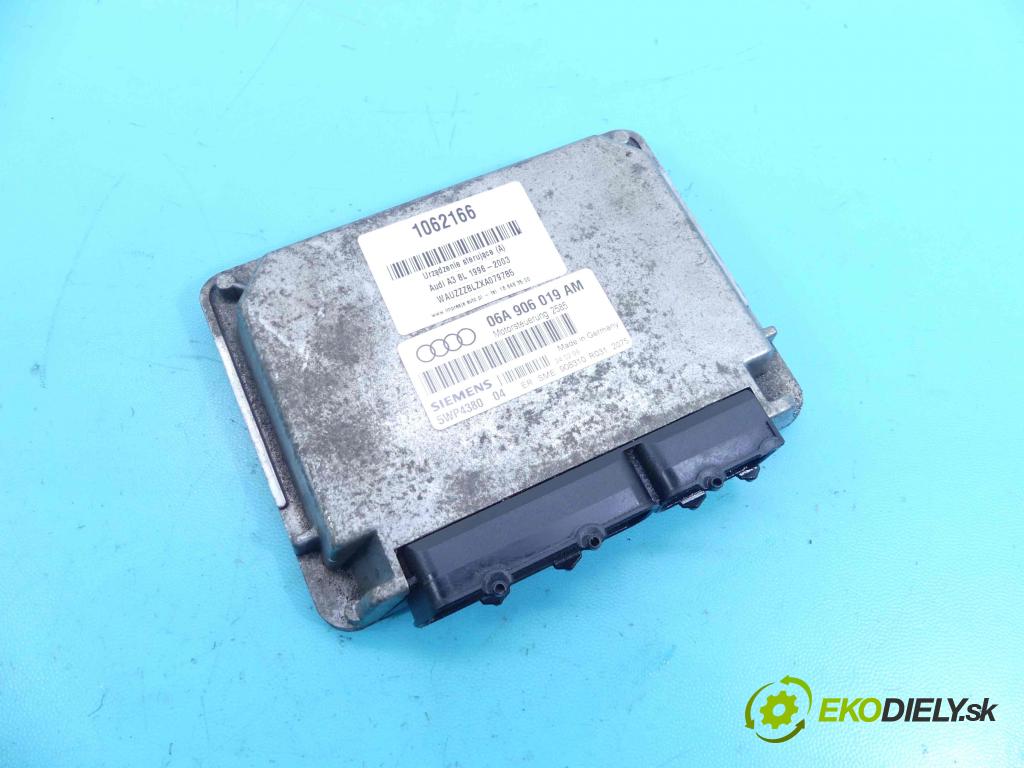 Audi A3 8L 1996-2003 1.6 SR 101 HP manual 74 kW 1595 cm3 3- Jednotka riadiaca 06A906019AM