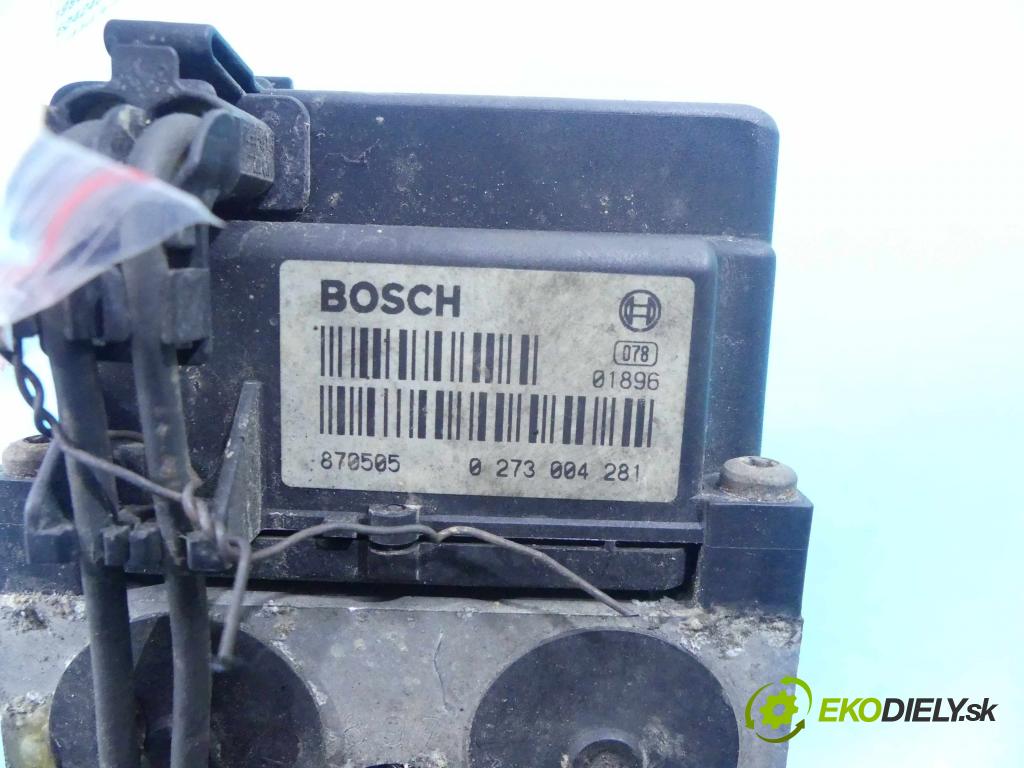 Vw Passat B5 1995-2005 1.9 tdi 110 HP manual 81 kW 1896 cm3 5- čerpadlo abs 0273004281 (Pumpy ABS)