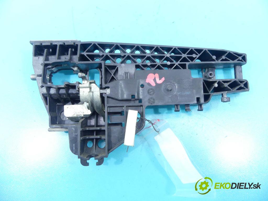 Audi A8 D4 2009-2017 4,2.0 tdi V8 351KM automatic 258 kW 4134 cm3 4- rukoväť predné ľavé mimo: 4H1837885 (Vonkajšie predné ľavé)