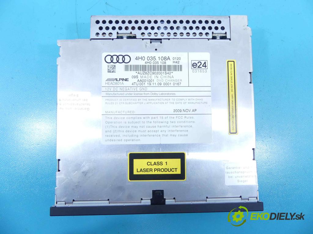 Audi A8 D4 2009-2017 4,2.0 tdi V8 351KM automatic 258 kW 4134 cm3 4- Menič: cd 4H0035108A (CD meniče)