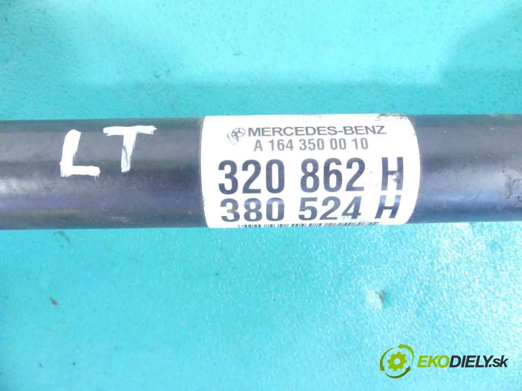 Mercedes GL I X164 2006-2012 4.7 V8 340KM: automatic 250 kW 4663 cm3 5- poloos ľavé A1643500010 (Poloosy)